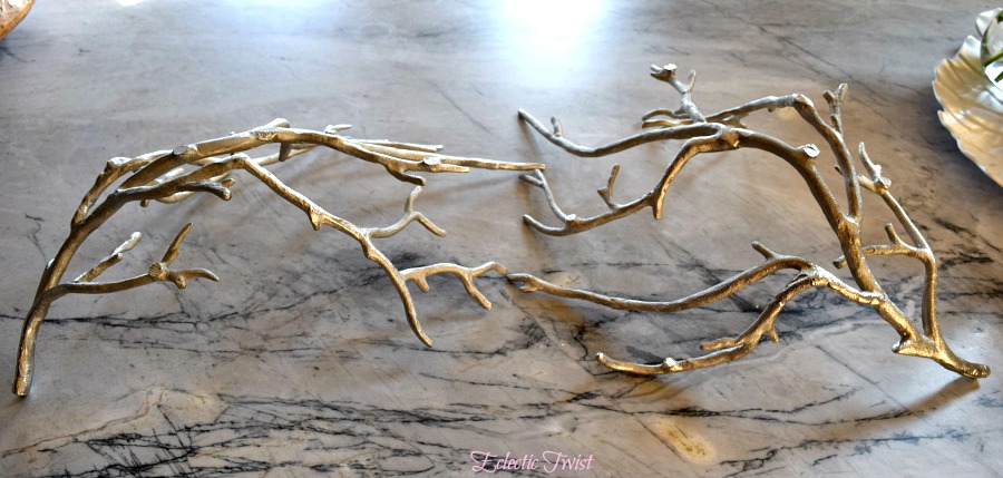 hanging jewelry display diy home decor interior design branch candle